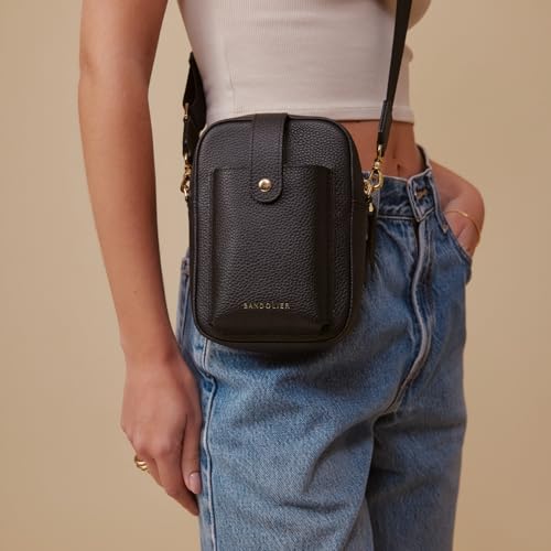 Pebble Leather Crossbody Bag