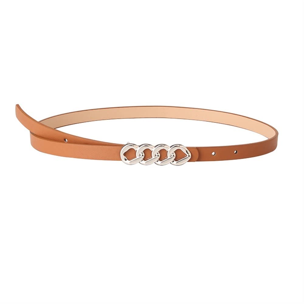 Thin PU Leather Belt