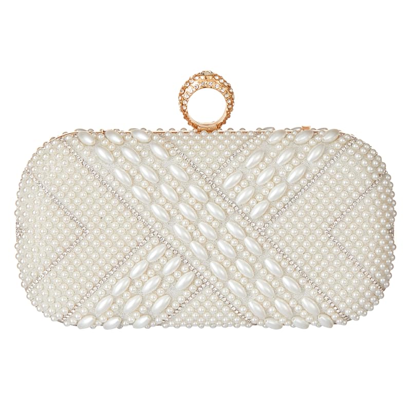 Pearl Evening Clutch Bag