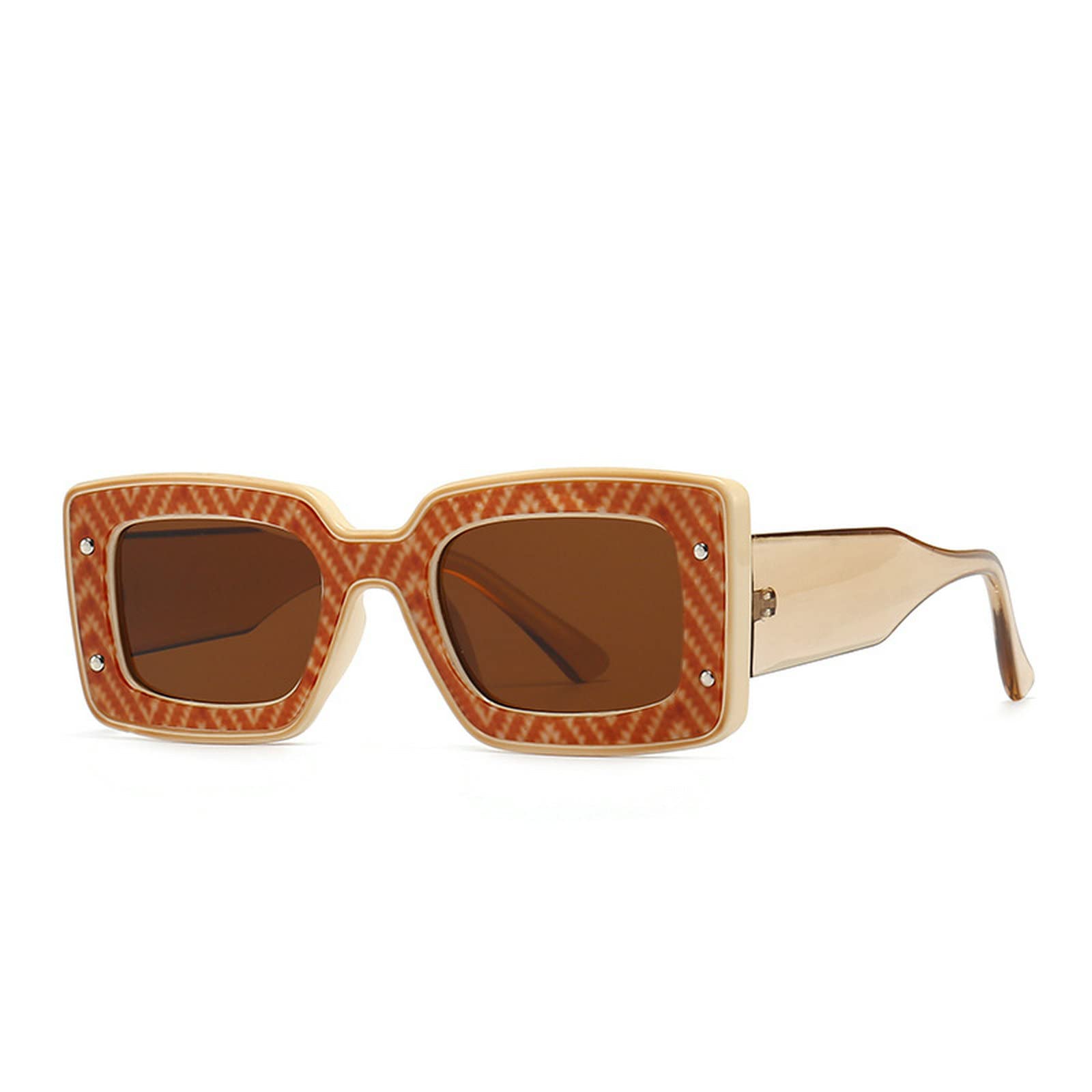 Square Rivet Sunglasses