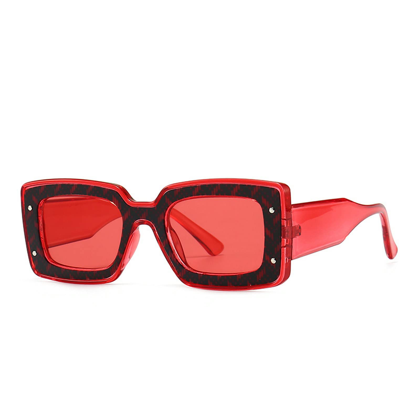 Square Rivet Sunglasses