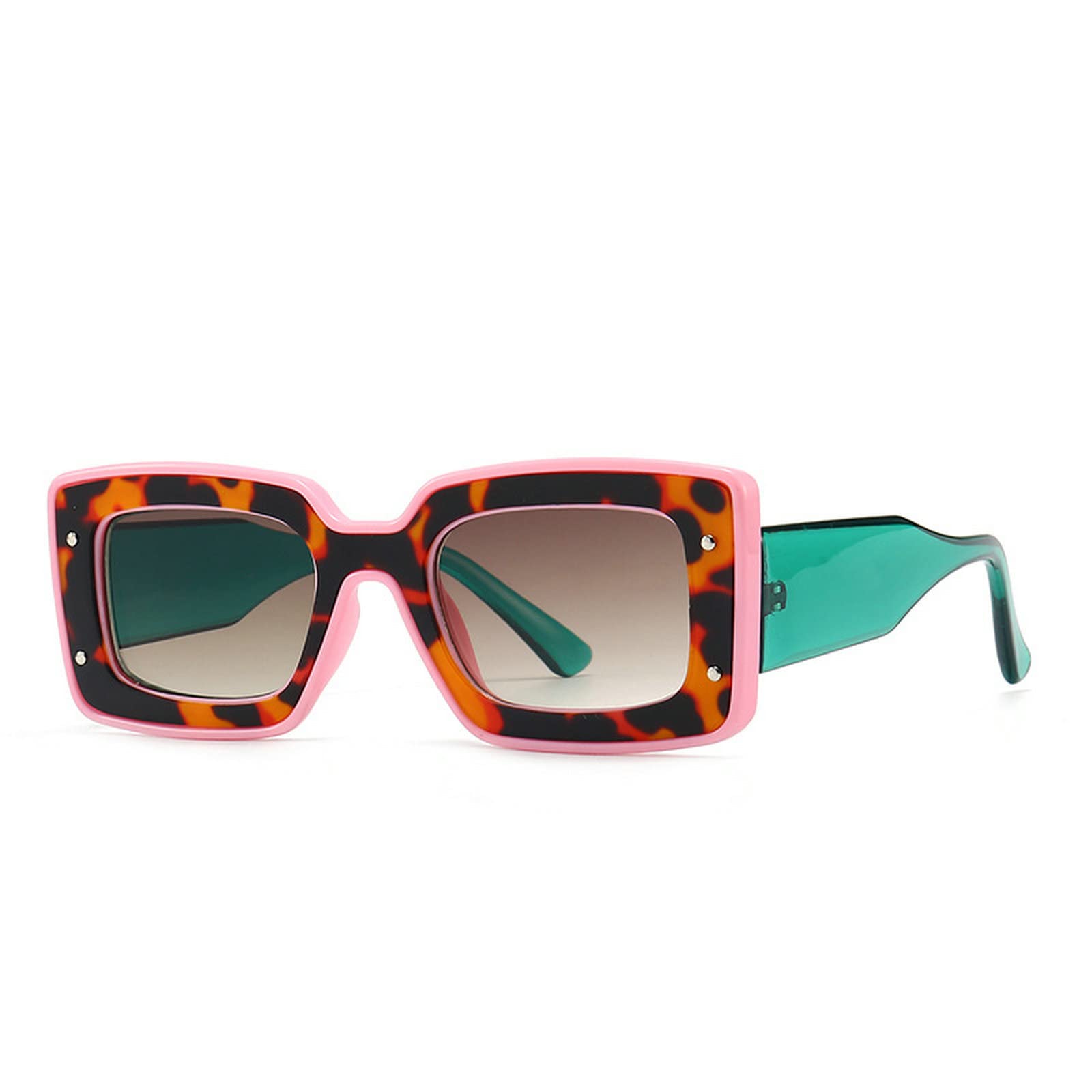Square Rivet Sunglasses