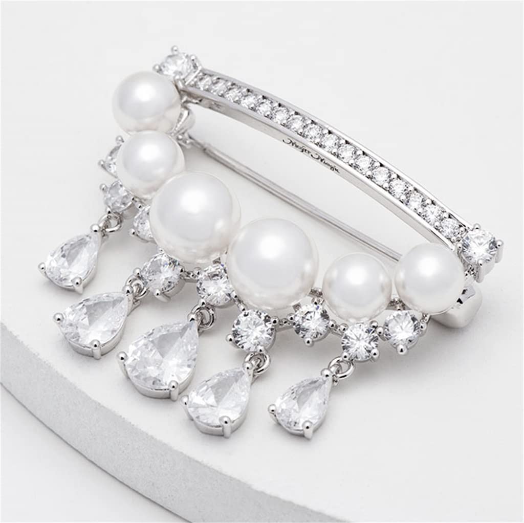 Pearl Tassel Brooch