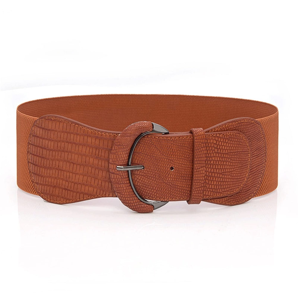 Wide Stretch Waist Belt