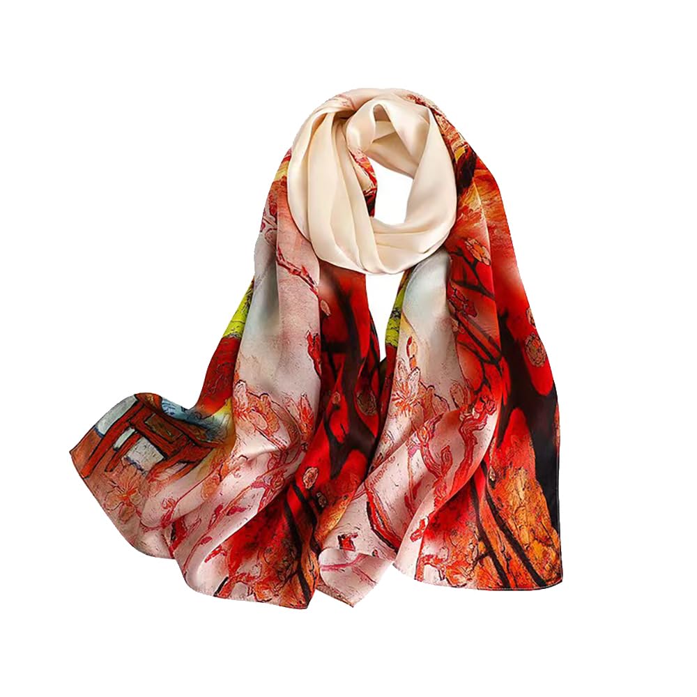 Mulberry Silk Long Scarf