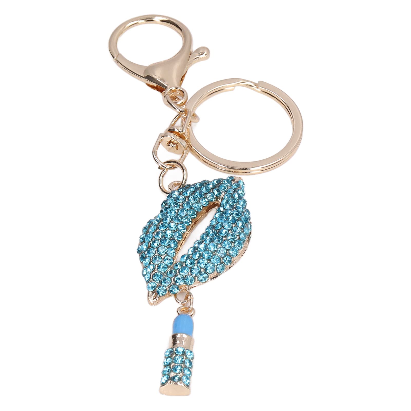 Rhinestone Lip Keychain