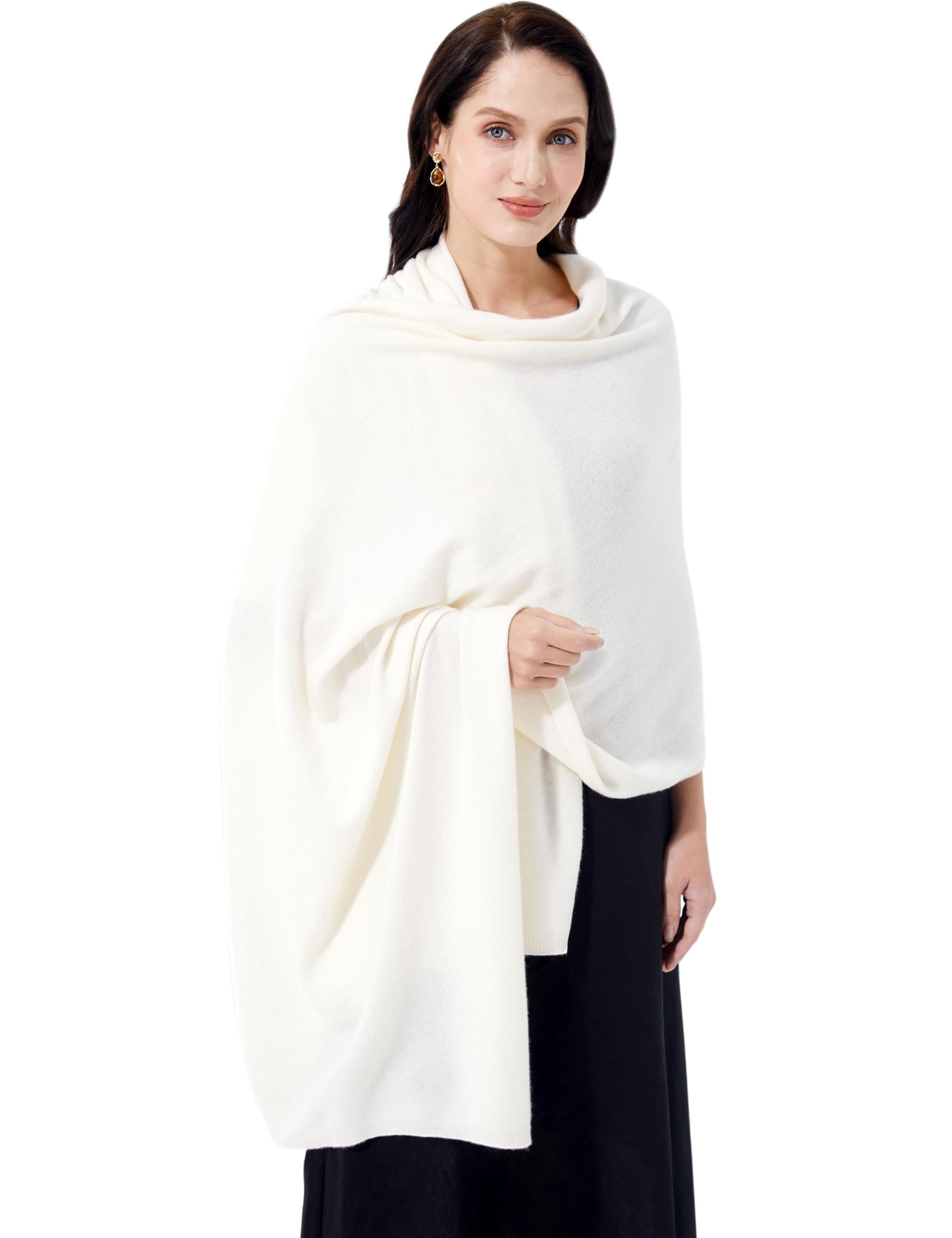 Cashmere Knit Shawl