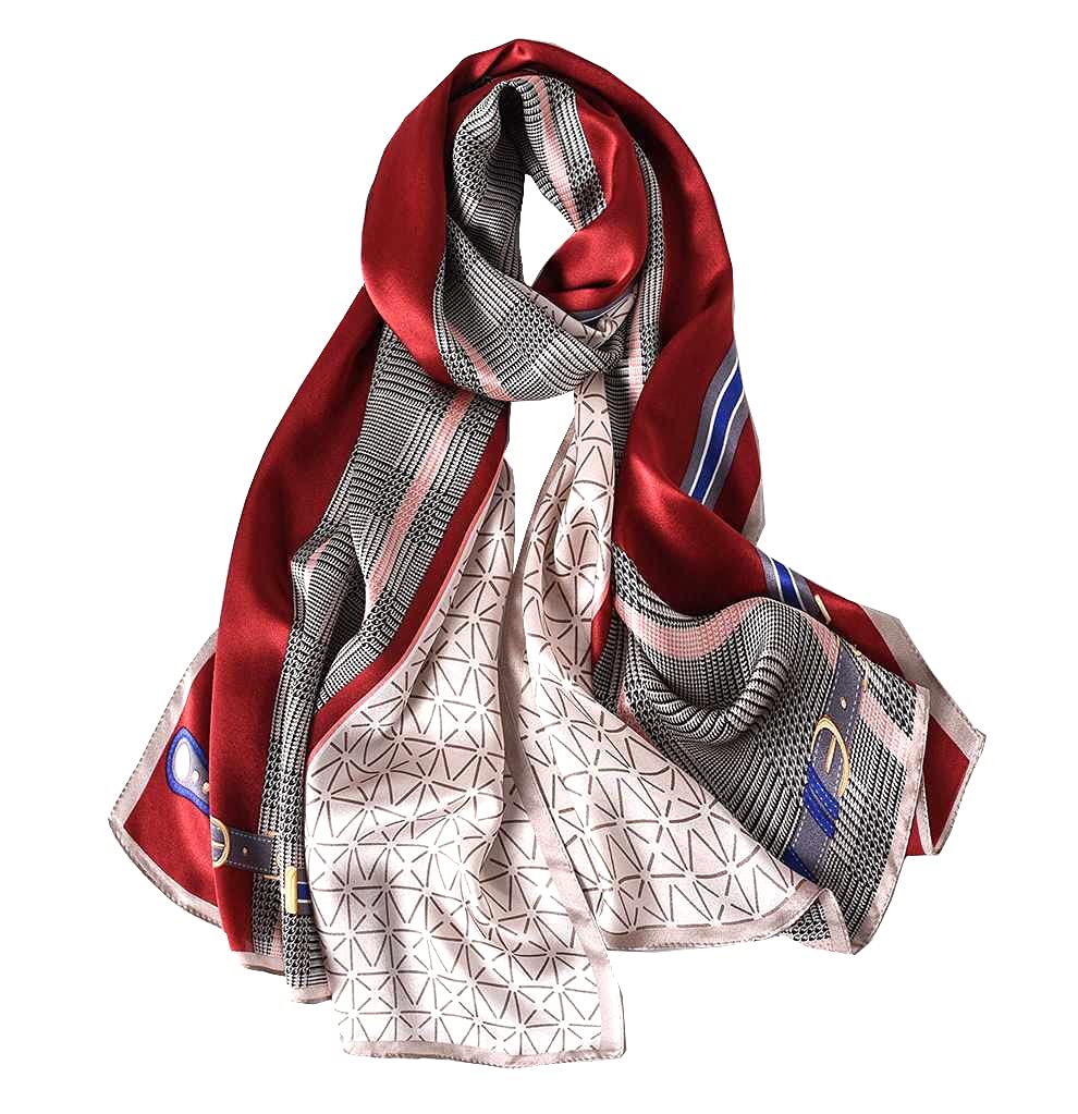 Mulberry Silk Long Scarf
