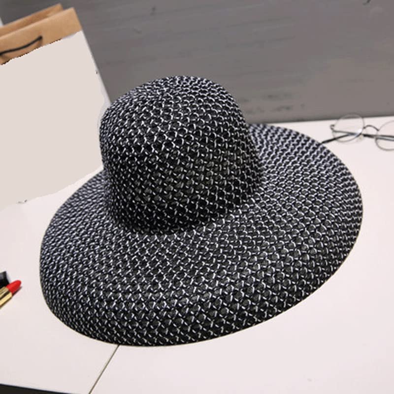 Wide Brim Straw Sun Hat