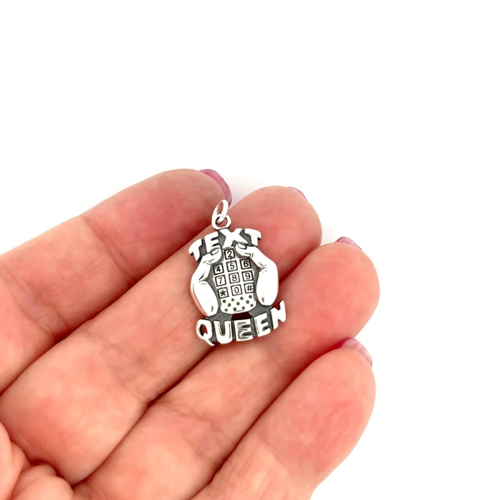 925 Text Message Pendant