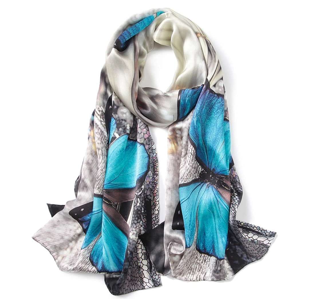 Mulberry Silk Long Scarf