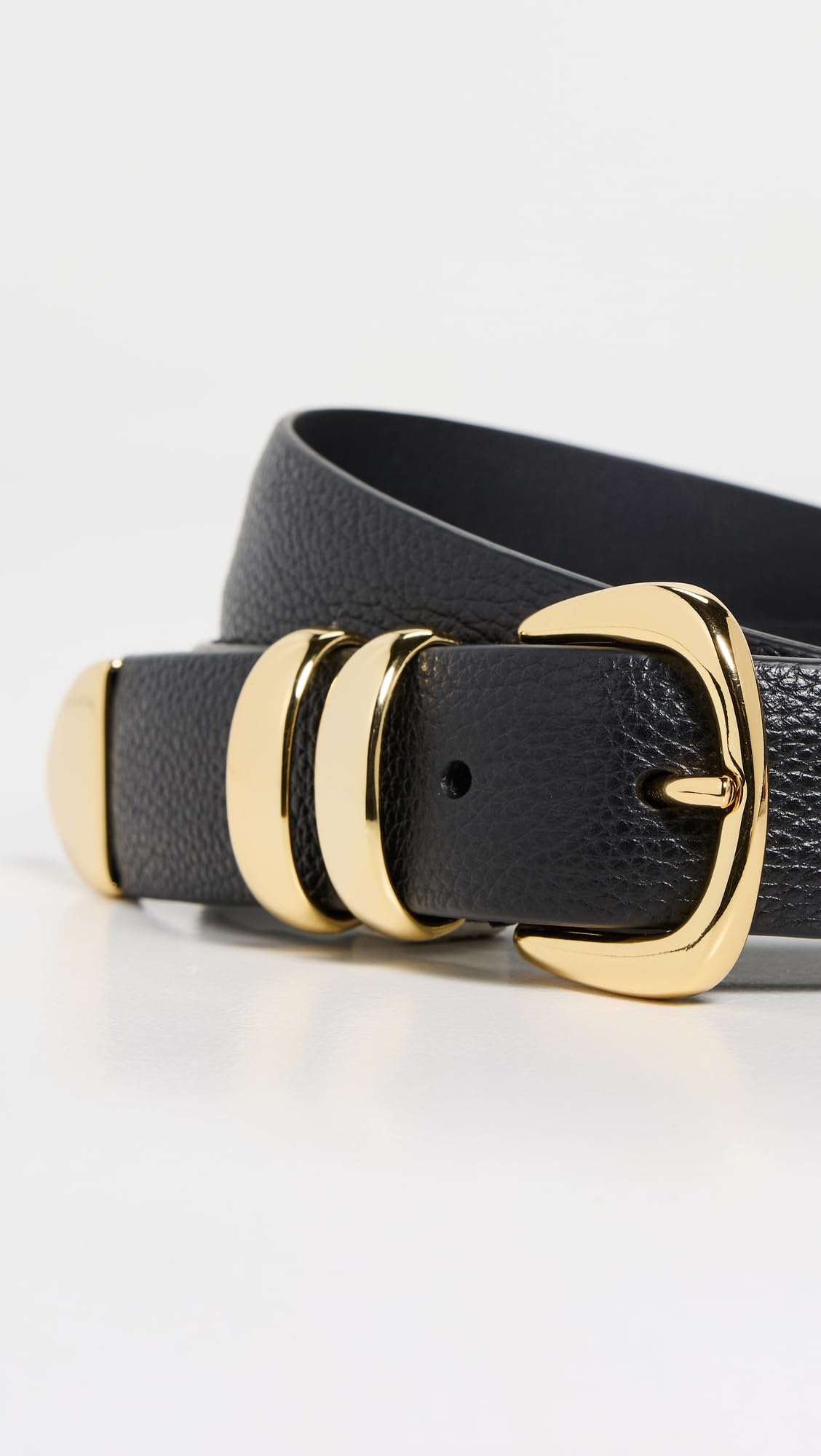 Soft Grained Leather Belt