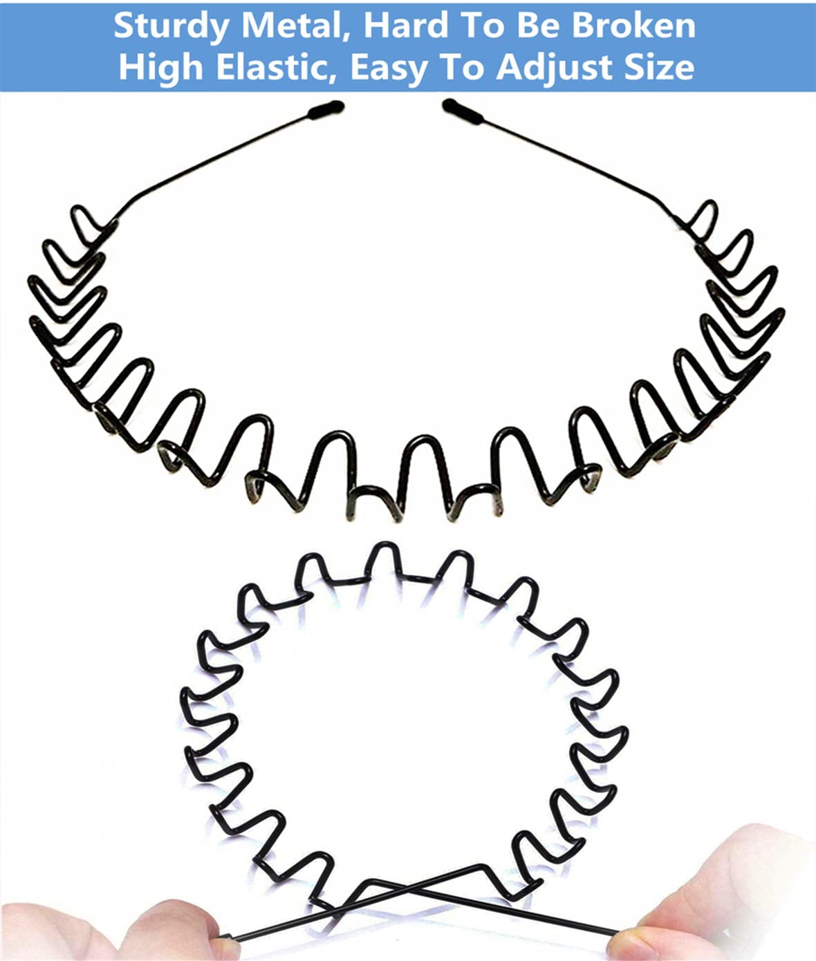 Metal Wavy Headband