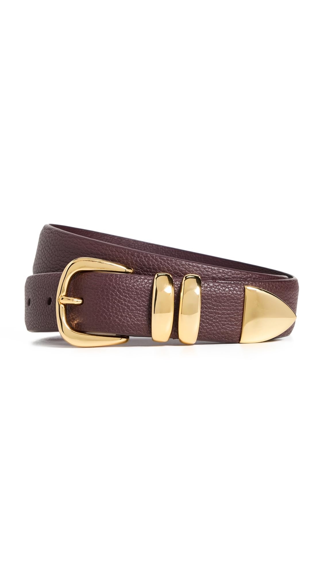 Narrow Leather Belt