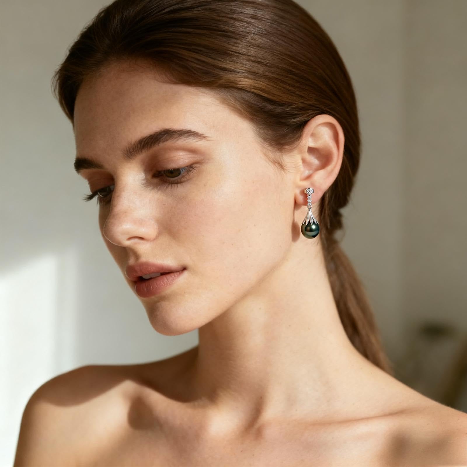 Tahitian Pearl Earrings