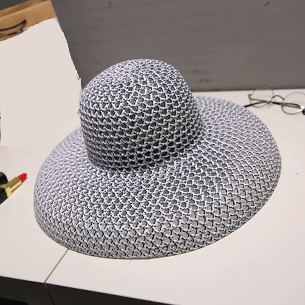 Wide Brim Straw Sun Hat