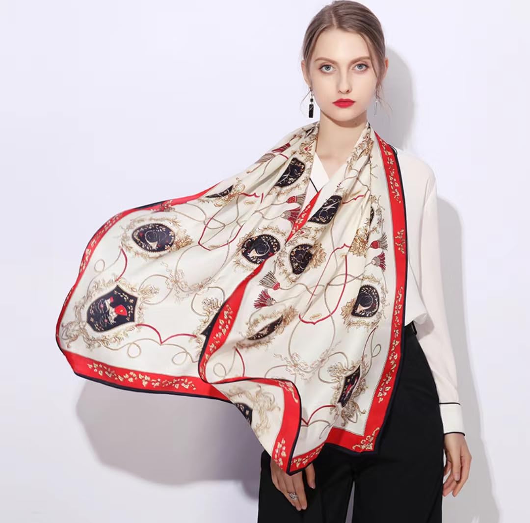 Mulberry Silk Long Scarf