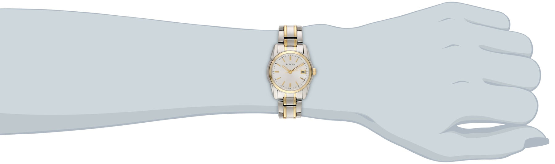 Two-Tone Stainless Steel Watch
