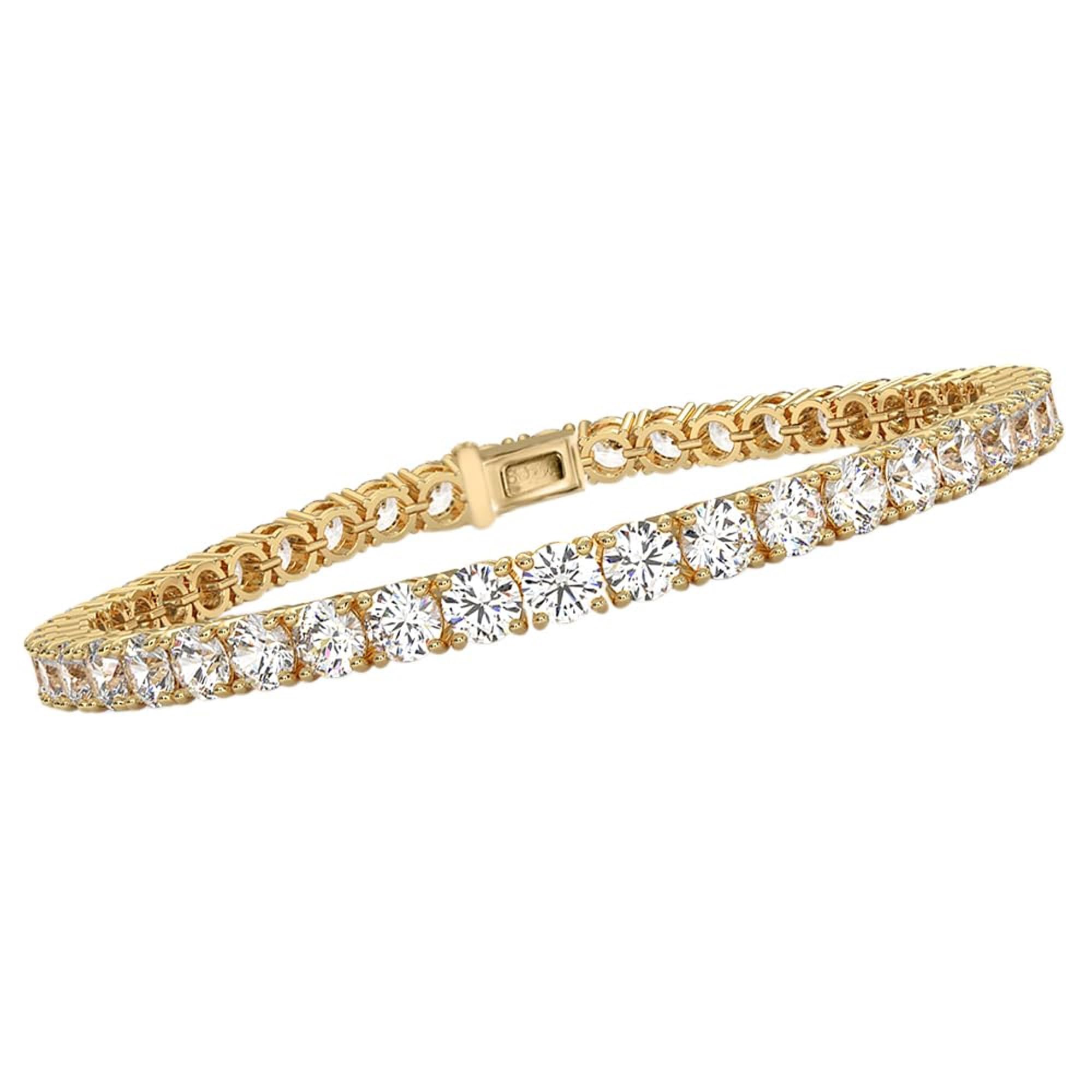 Lab Grown Diamond Tennis Bracelet