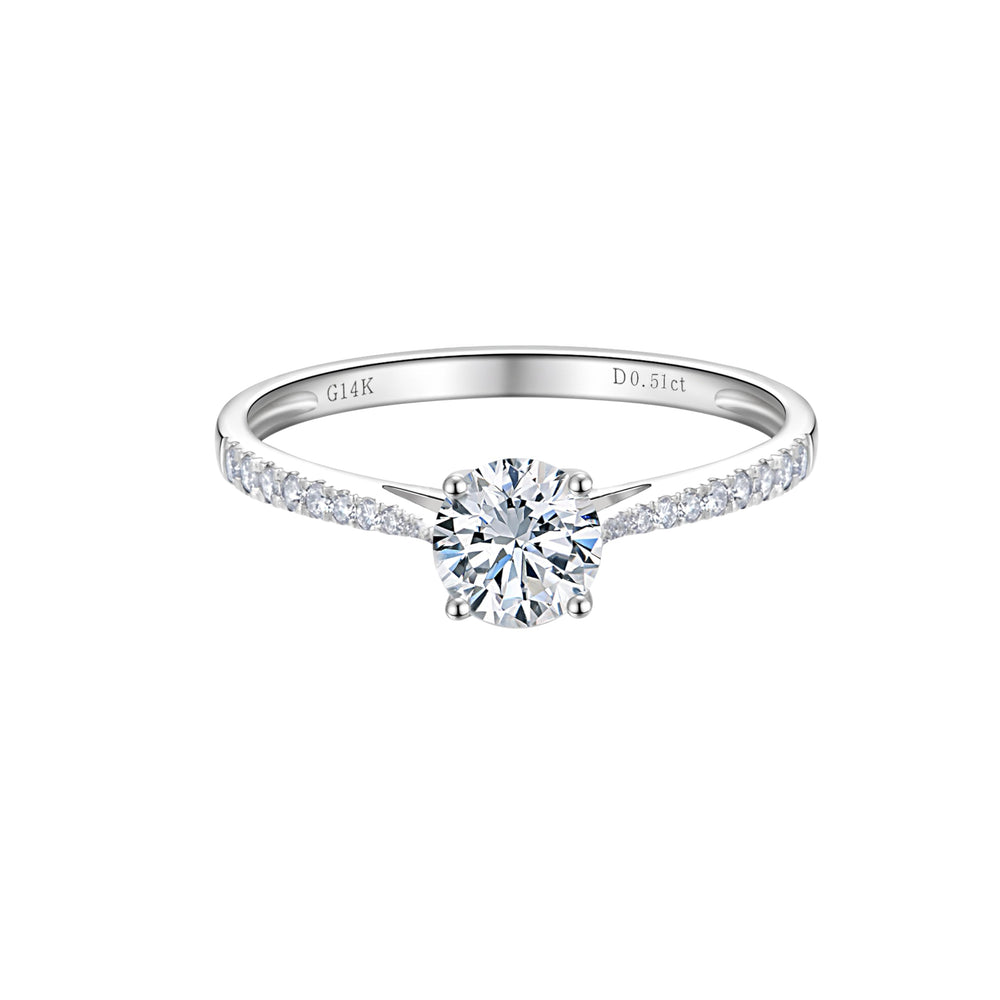 Lab Grown Diamond Engagement Ring