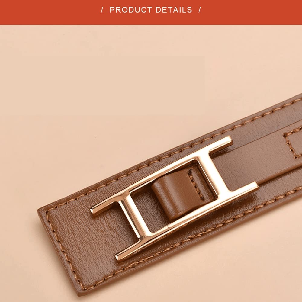 Leather Thin Waist Belt