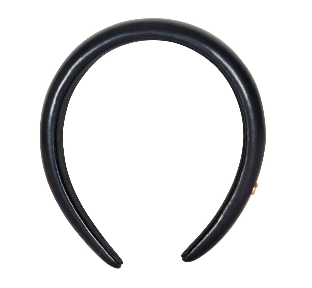 Coach Leather Headband