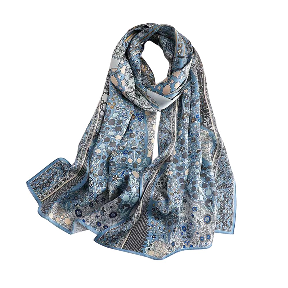 Mulberry Silk Long Scarf