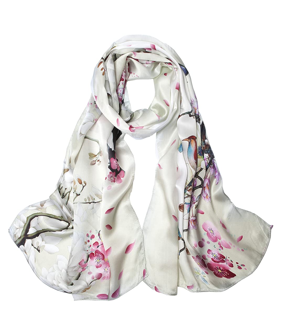 Mulberry Silk Long Scarf