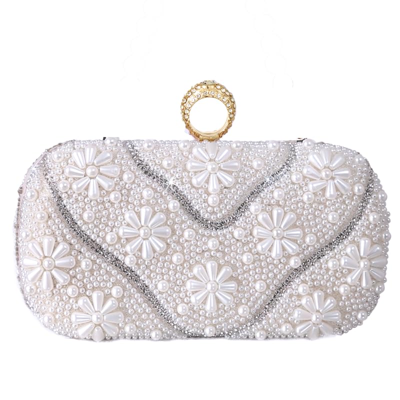 Pearl Evening Clutch Bag