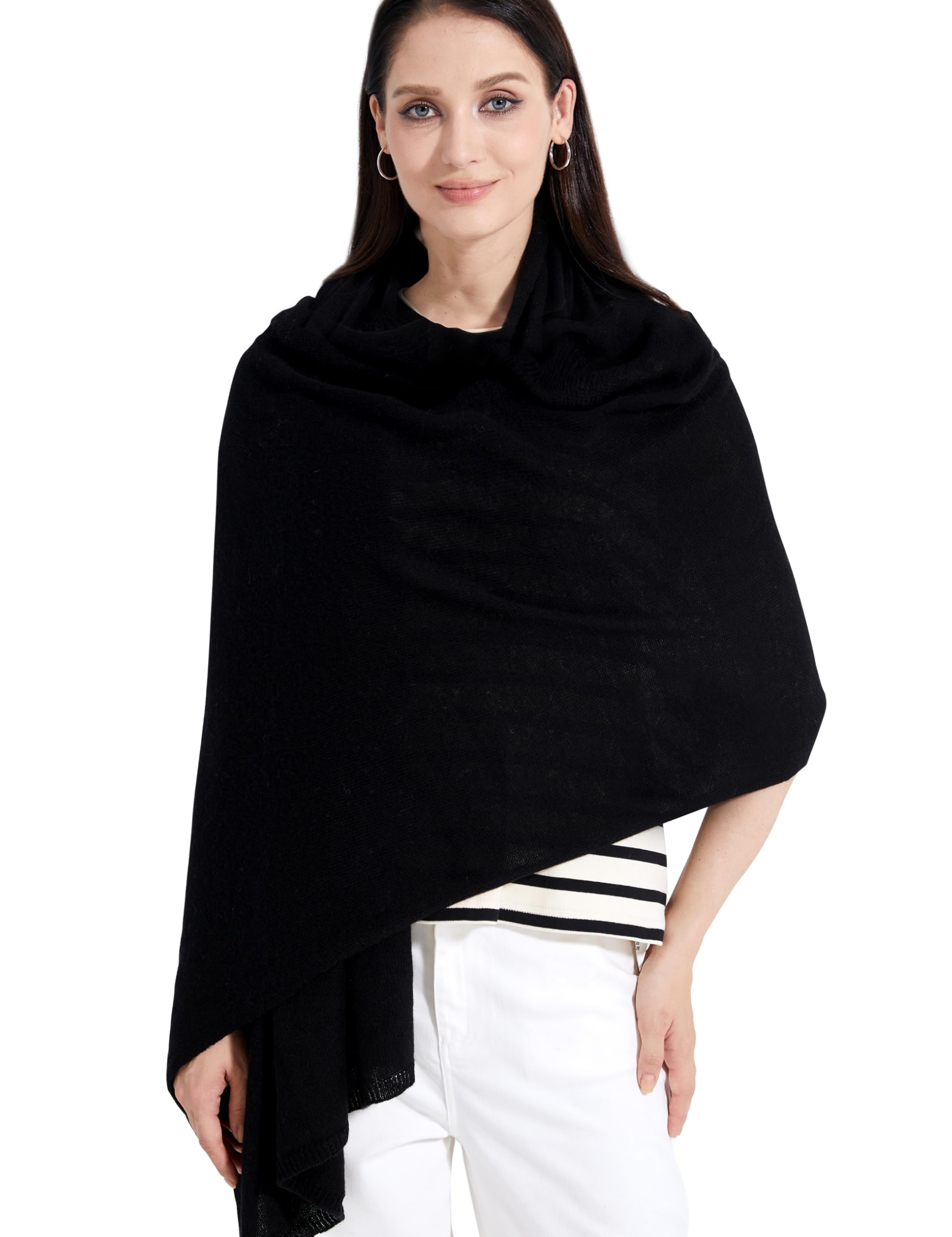 Cashmere Knit Shawl