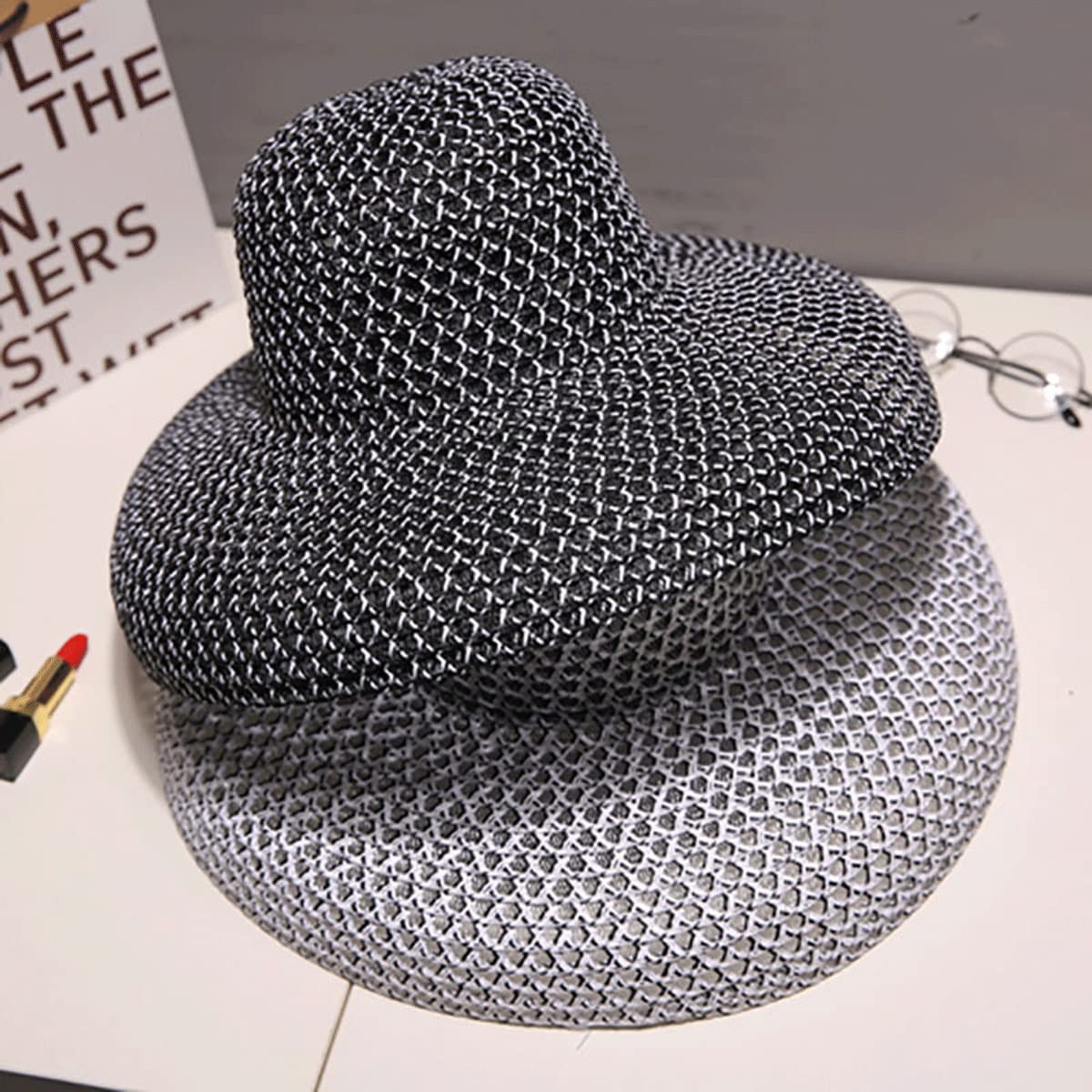 Wide Brim Straw Sun Hat