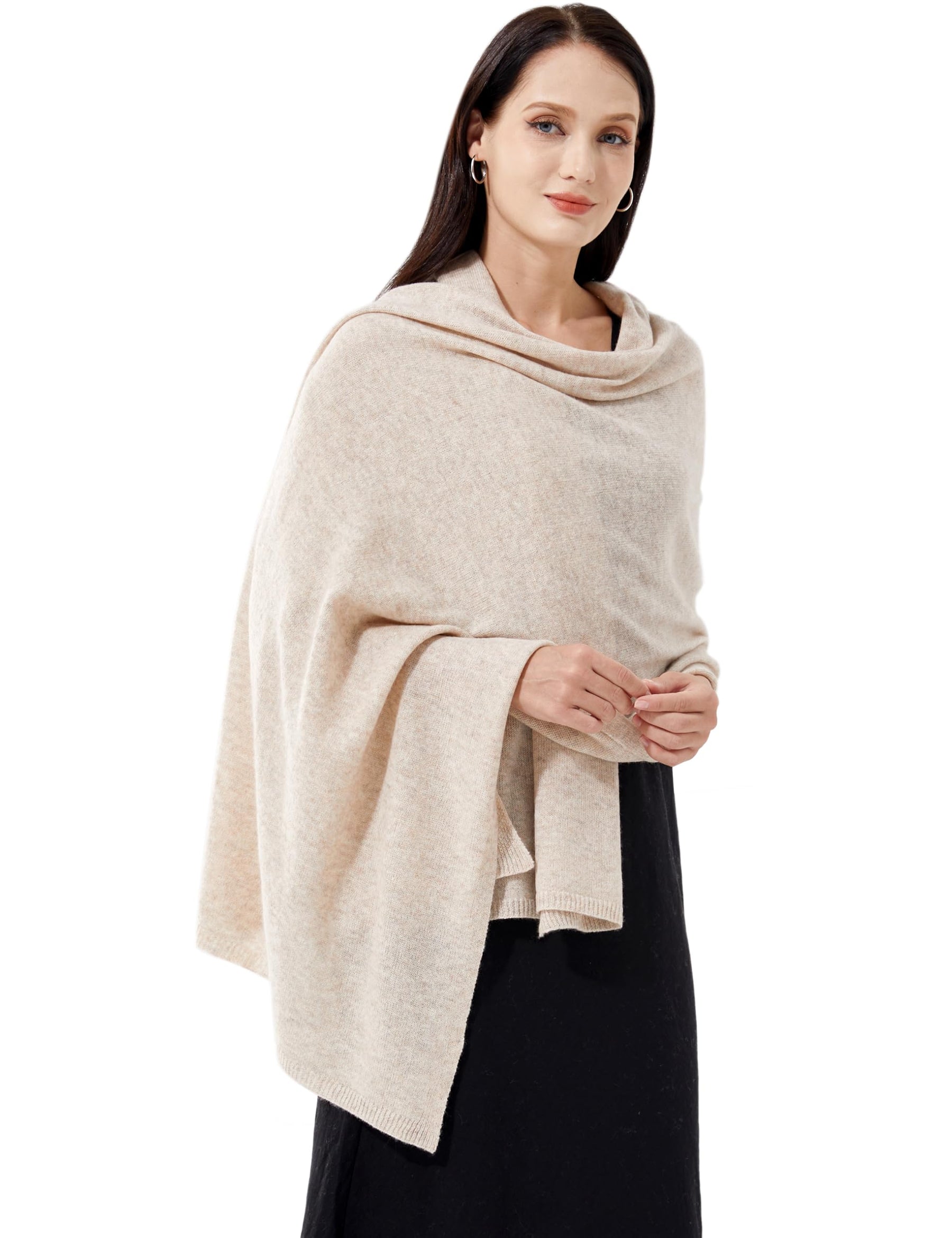 Cashmere Knit Shawl