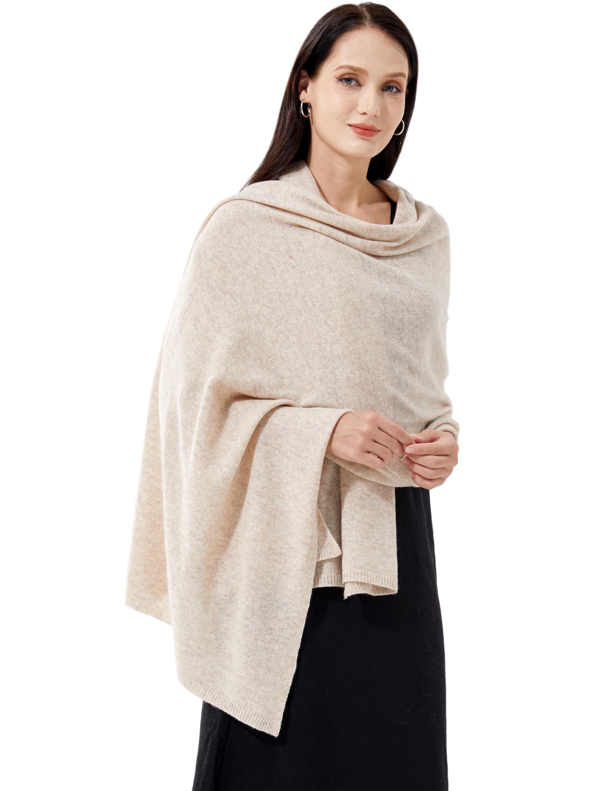 Cashmere Knit Shawl