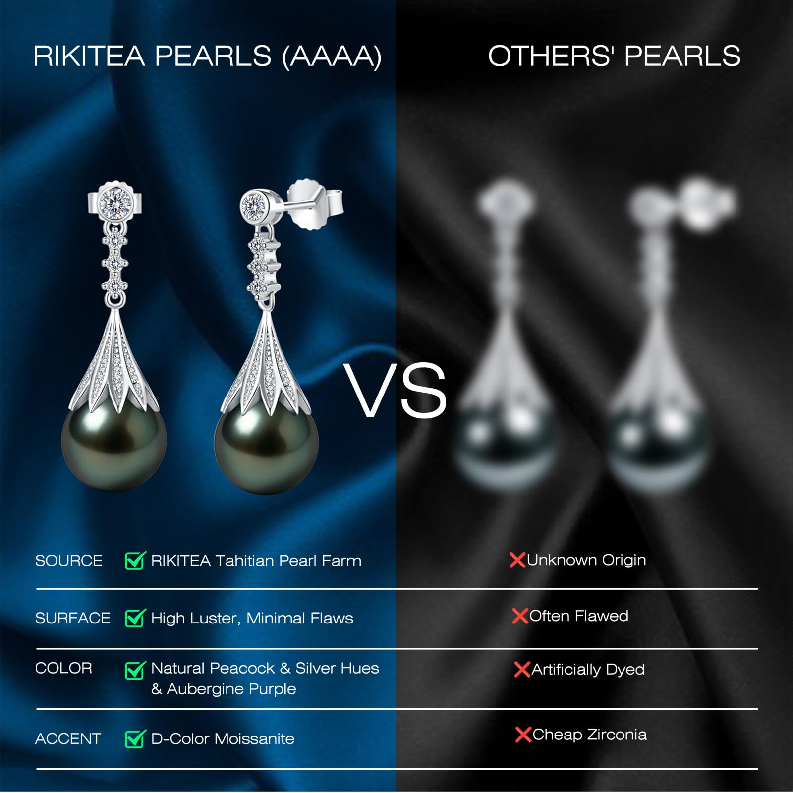 Tahitian Pearl Earrings