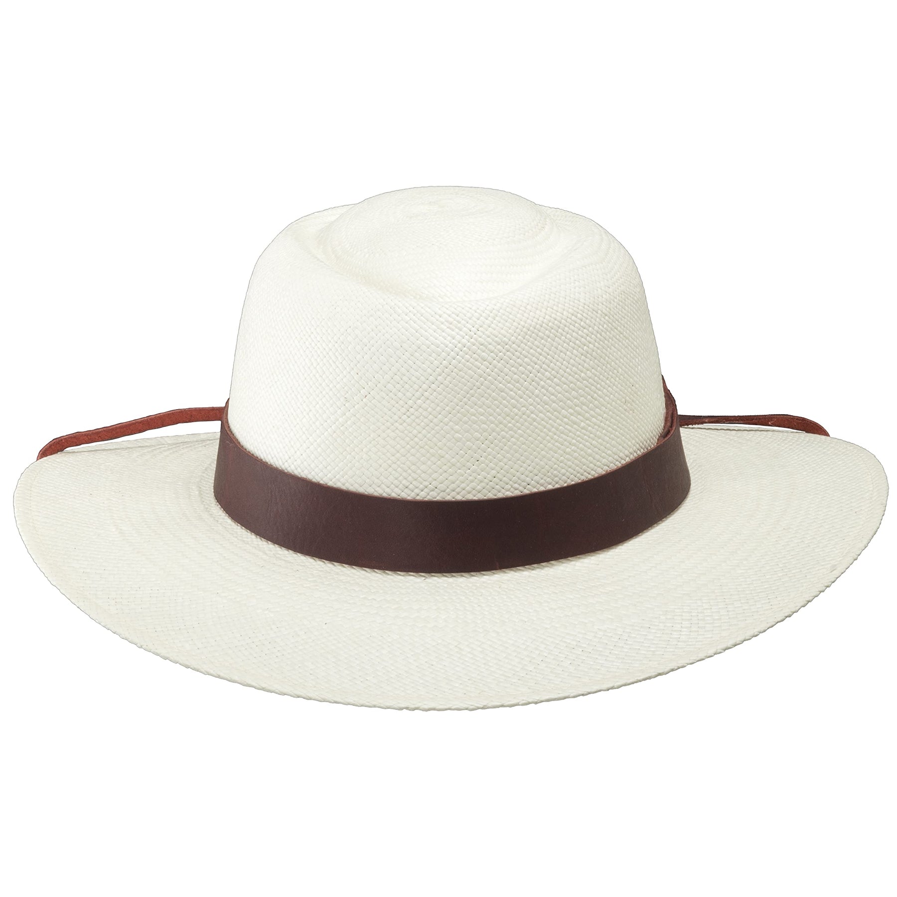 Wide Brim Straw Panama Hat