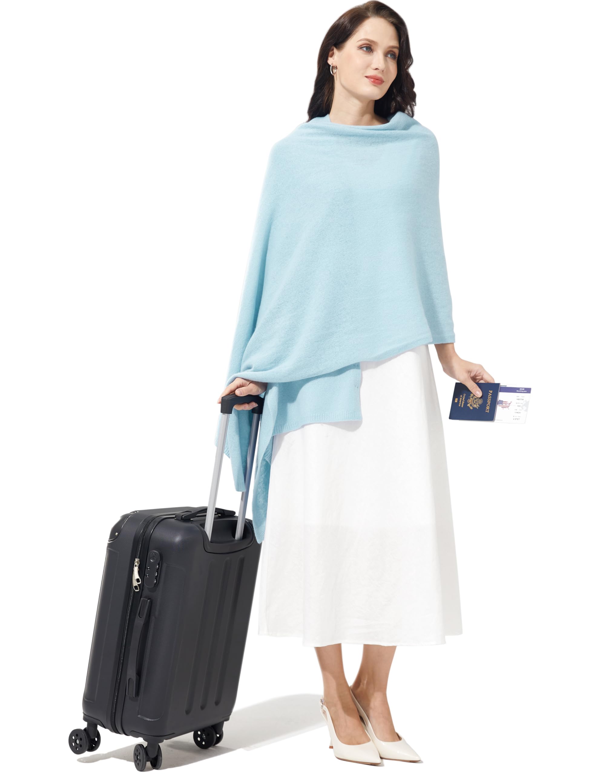 Cashmere Knit Shawl