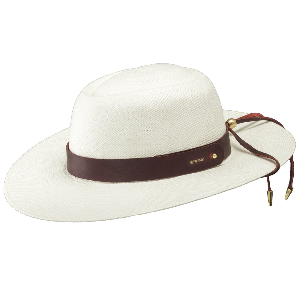 Wide Brim Straw Panama Hat