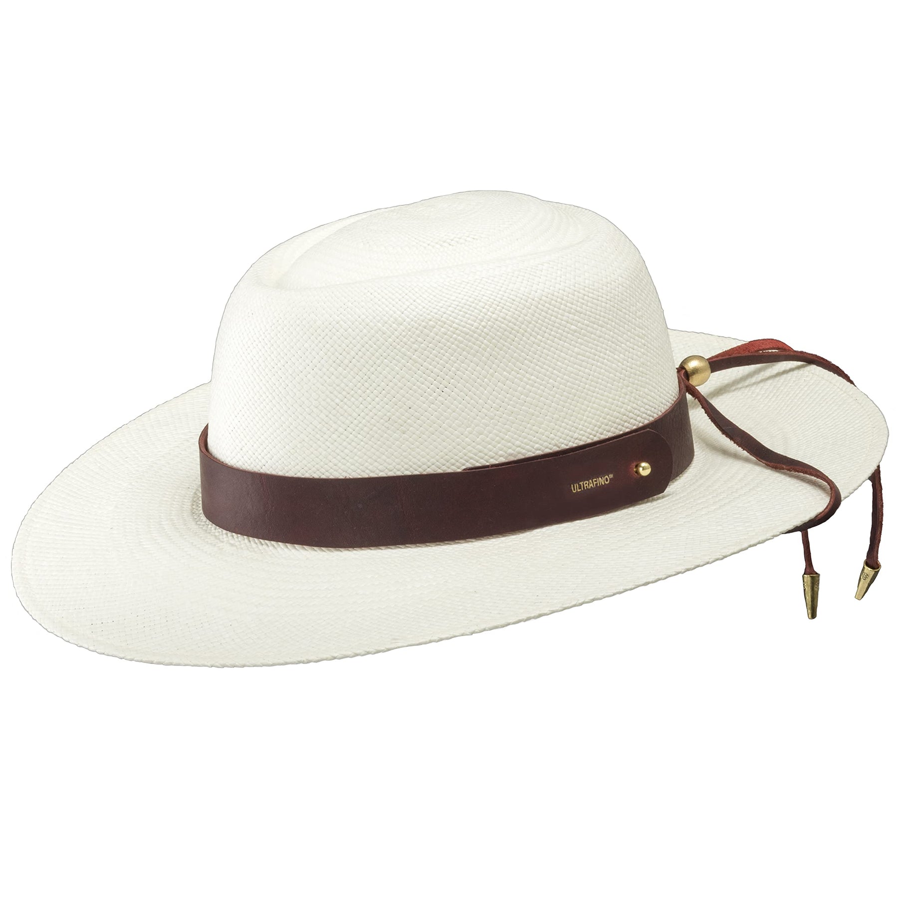 Wide Brim Straw Panama Hat