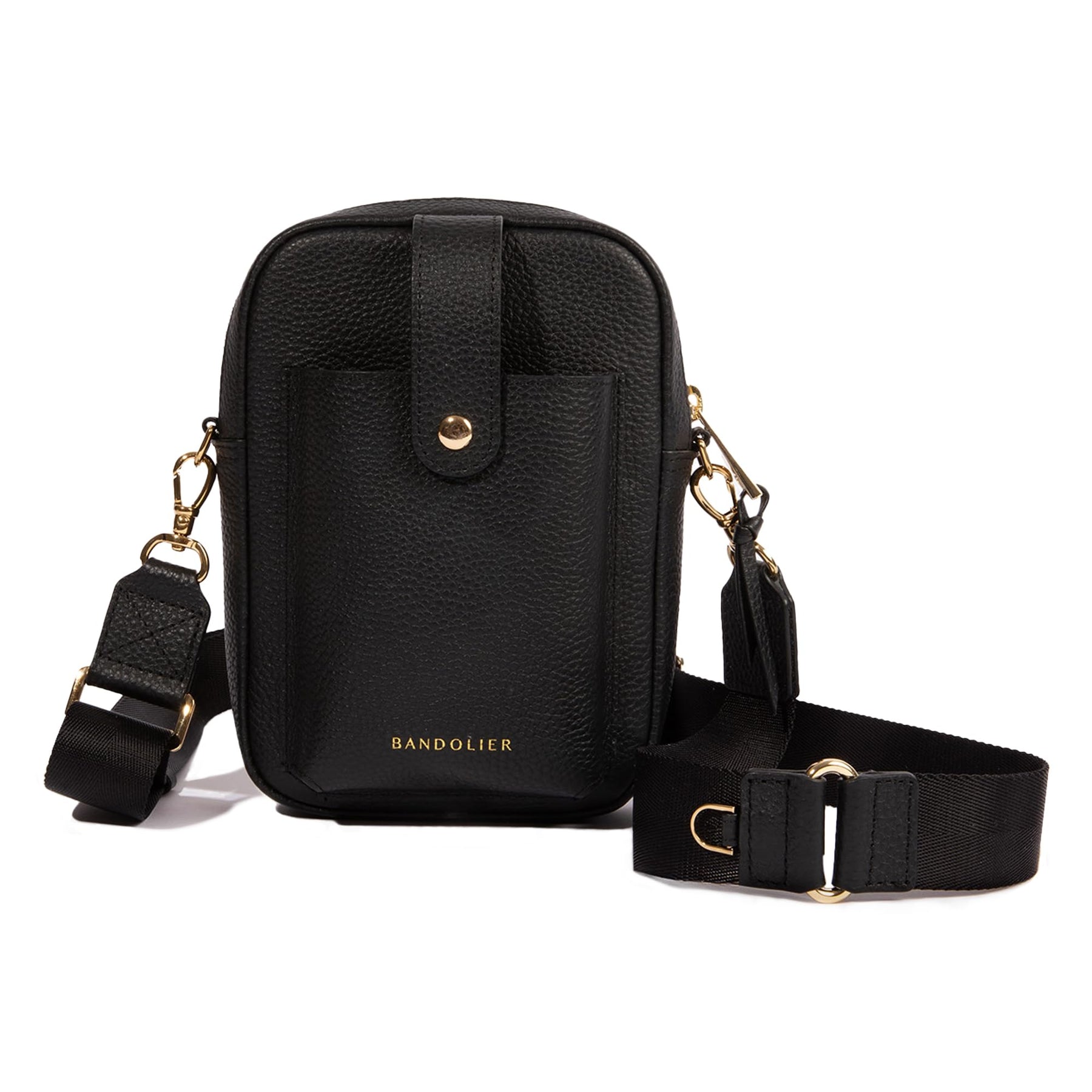 Pebble Leather Crossbody Bag