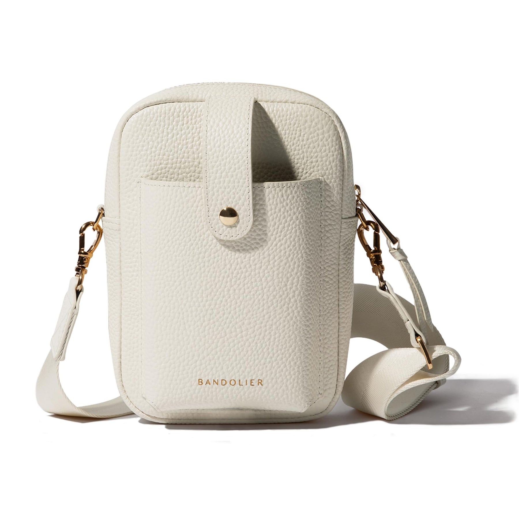 Pebble Leather Crossbody Bag