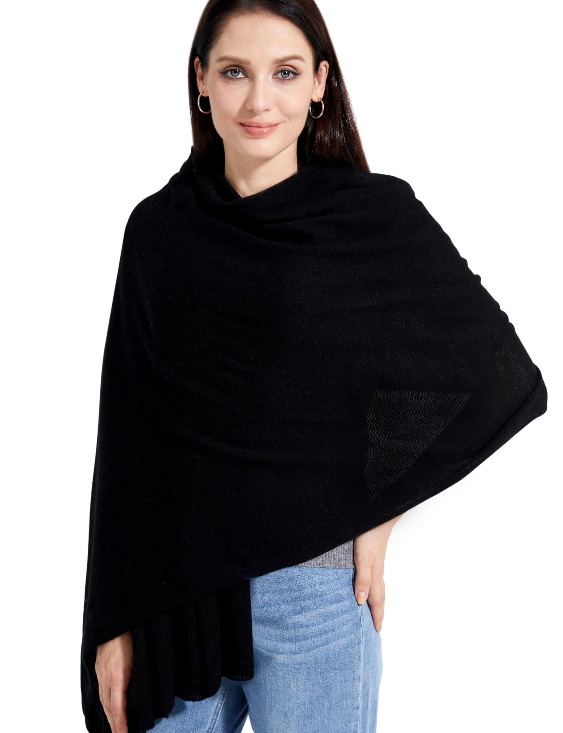 Cashmere Blend Wrap Scarf