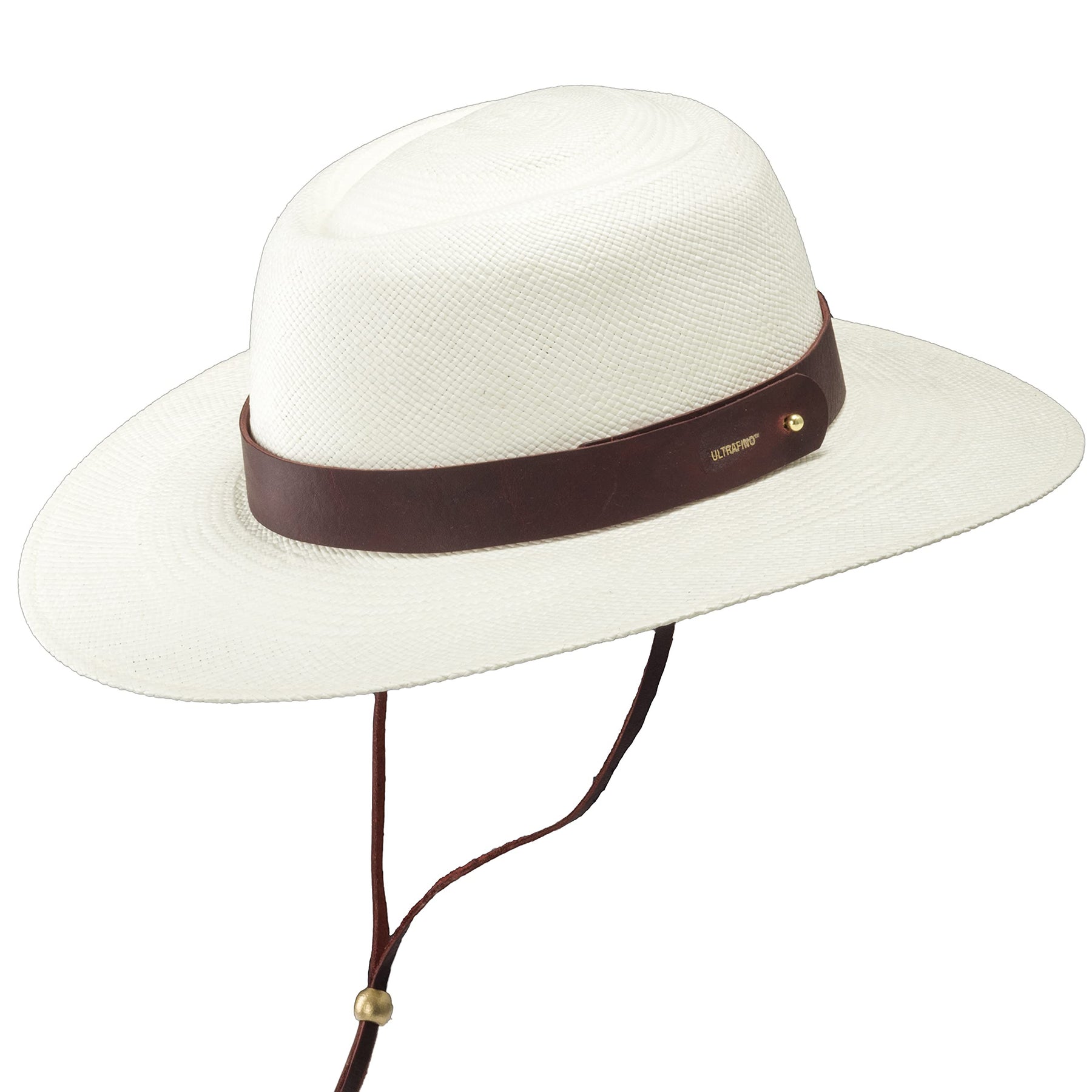 Wide Brim Straw Panama Hat