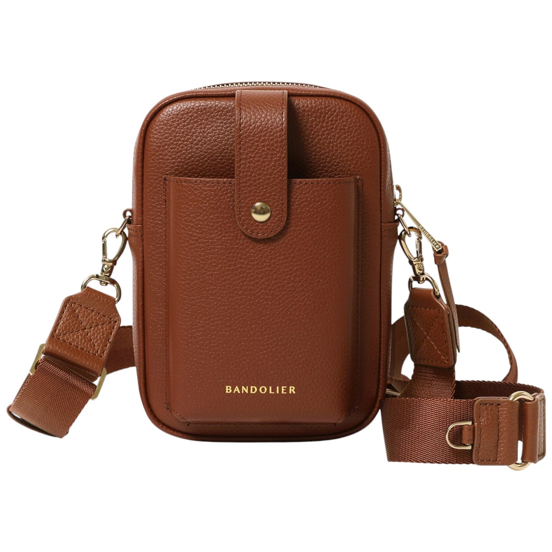 Pebble Leather Crossbody Bag