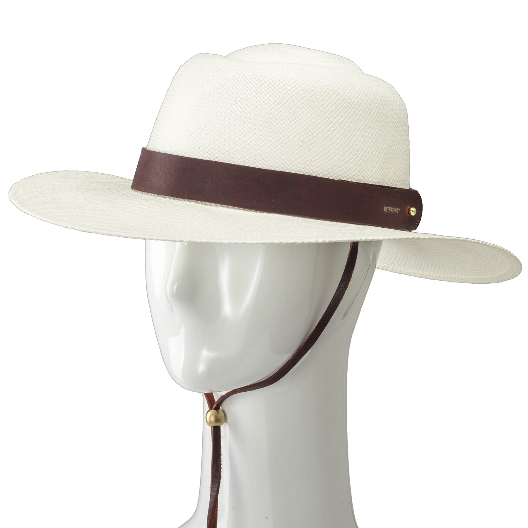 Wide Brim Straw Panama Hat