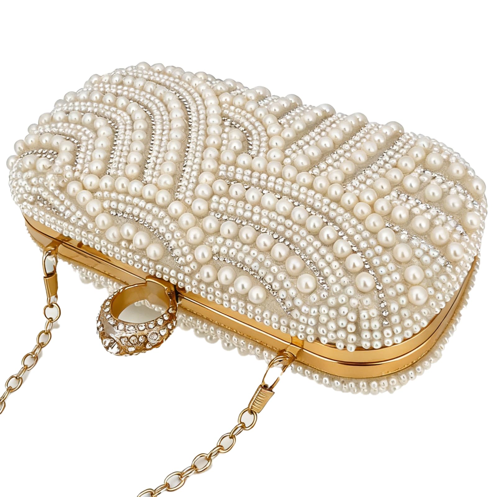 Pearl Evening Clutch Bag