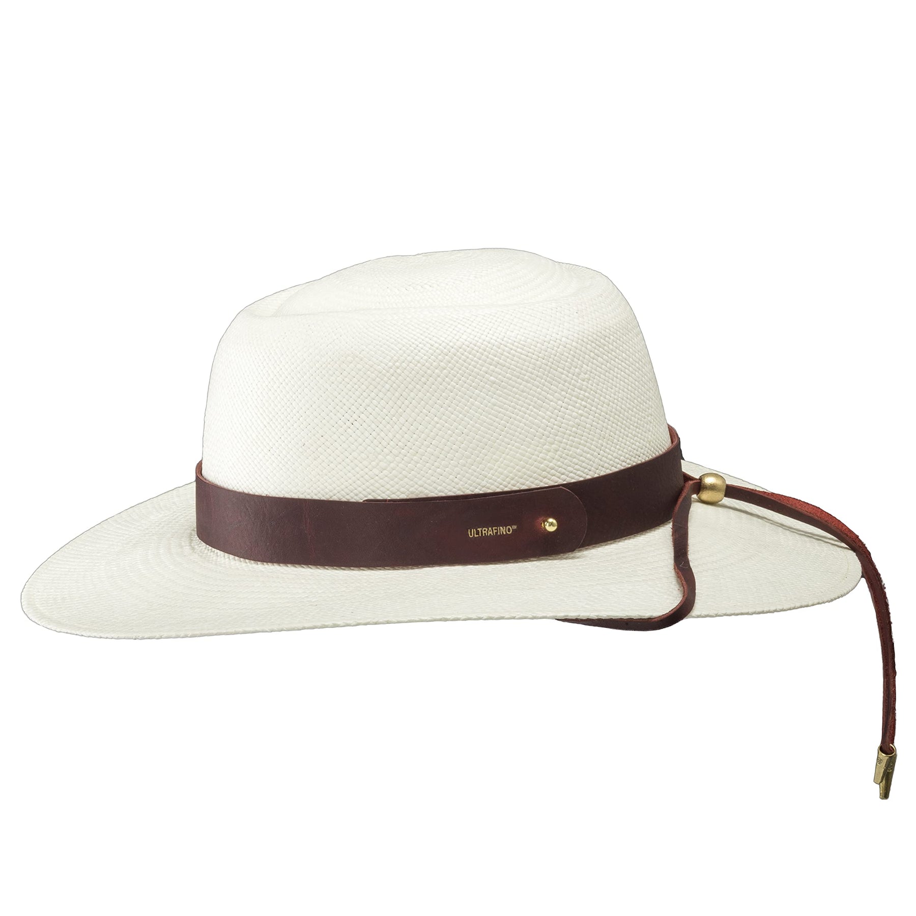 Wide Brim Straw Panama Hat