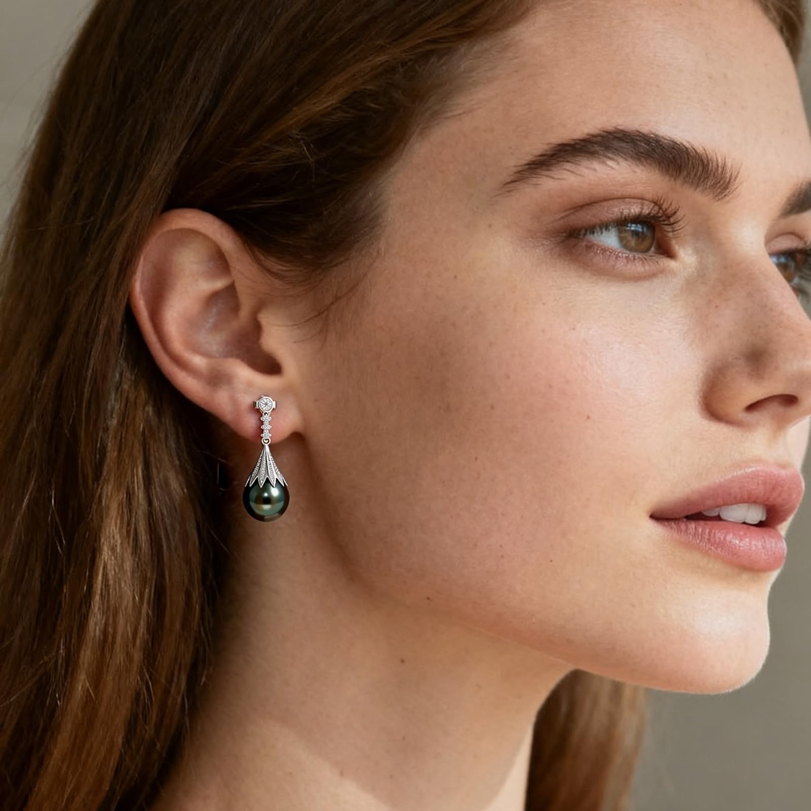Tahitian Pearl Earrings