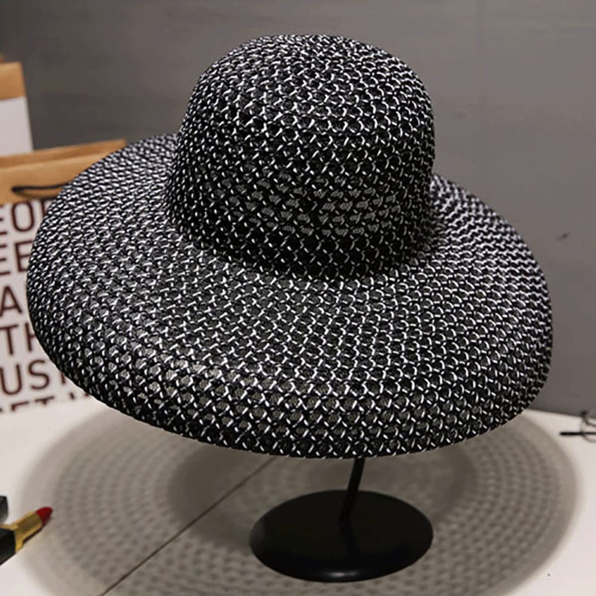 Wide Brim Straw Sun Hat