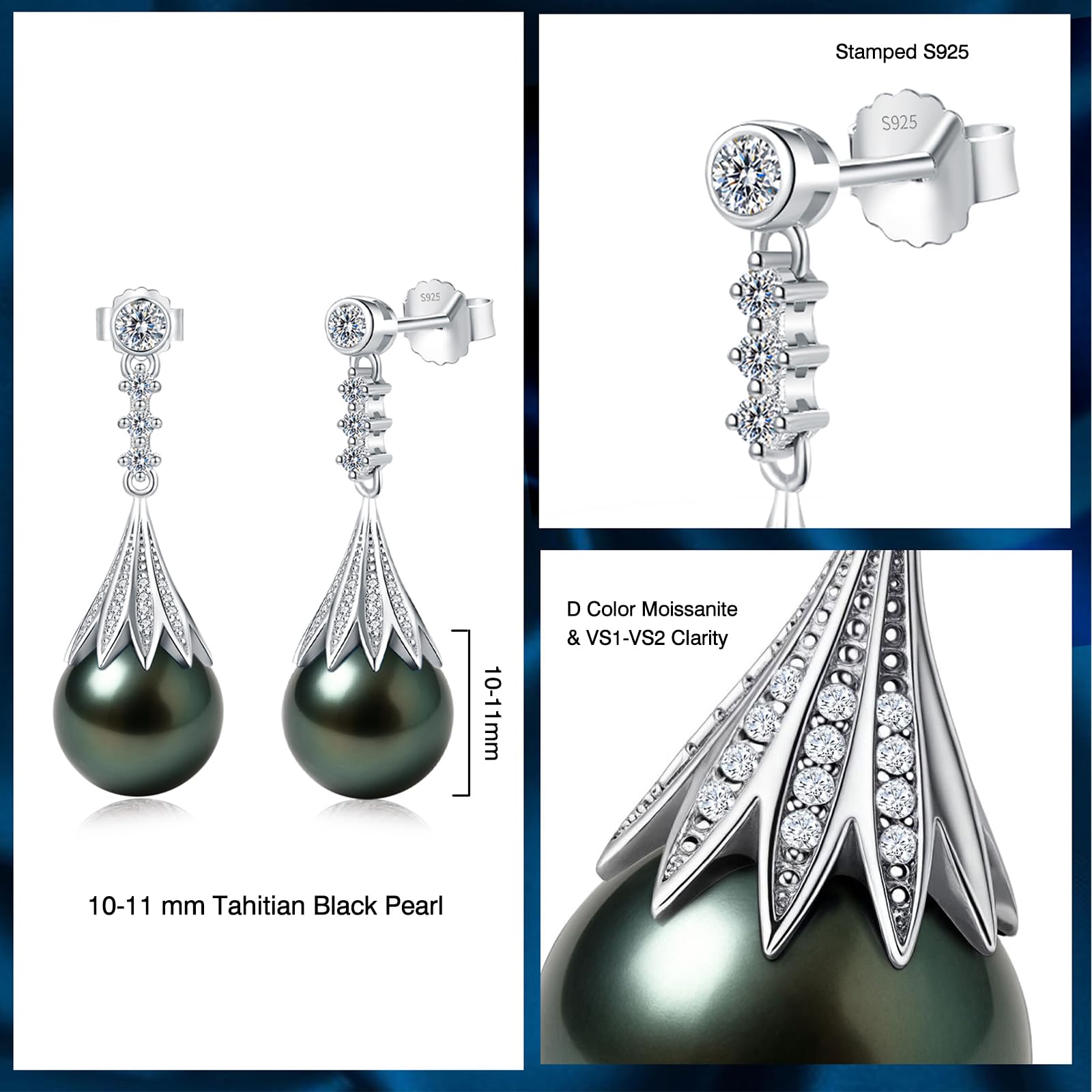 Tahitian Pearl Earrings