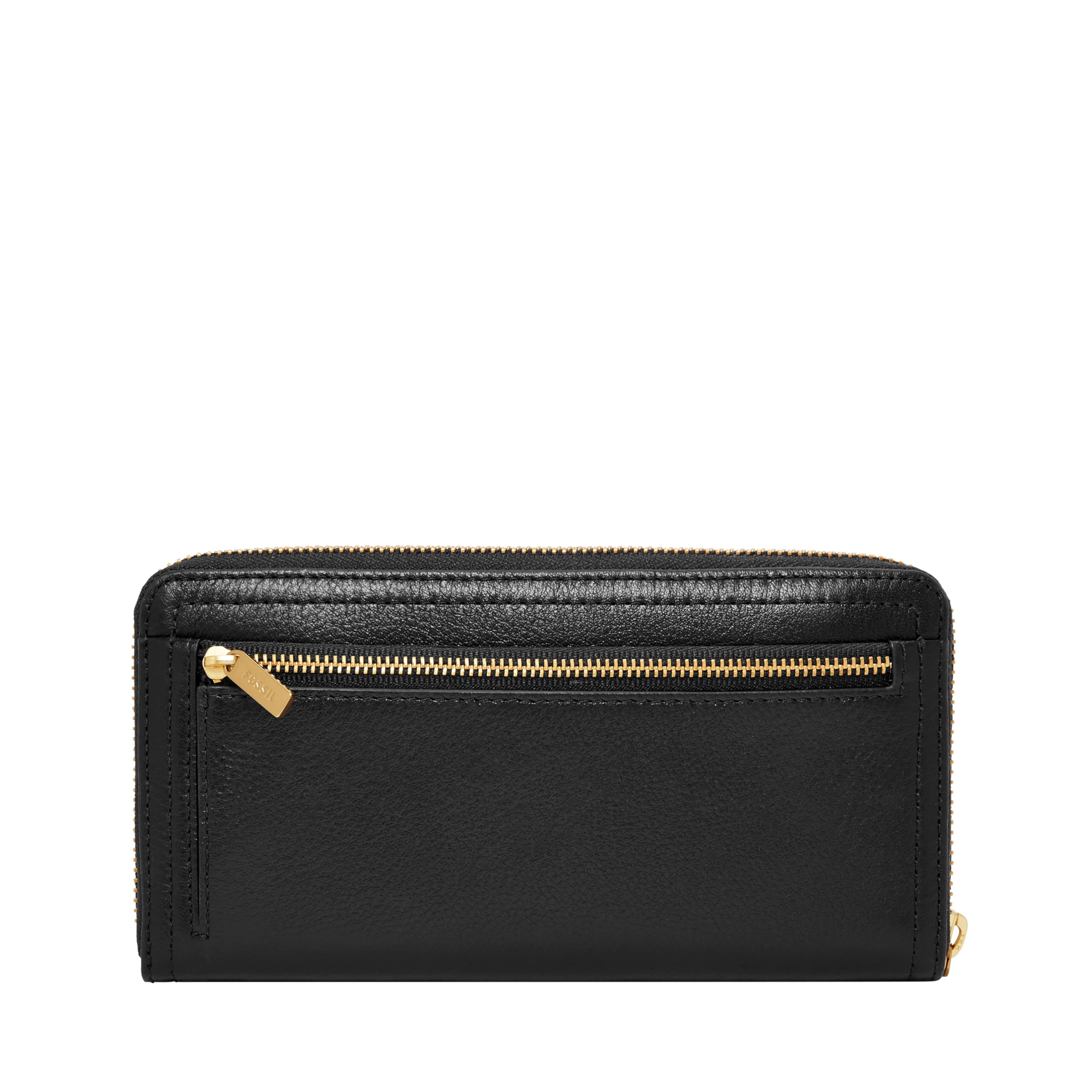 Leather Zip Around Wallet
